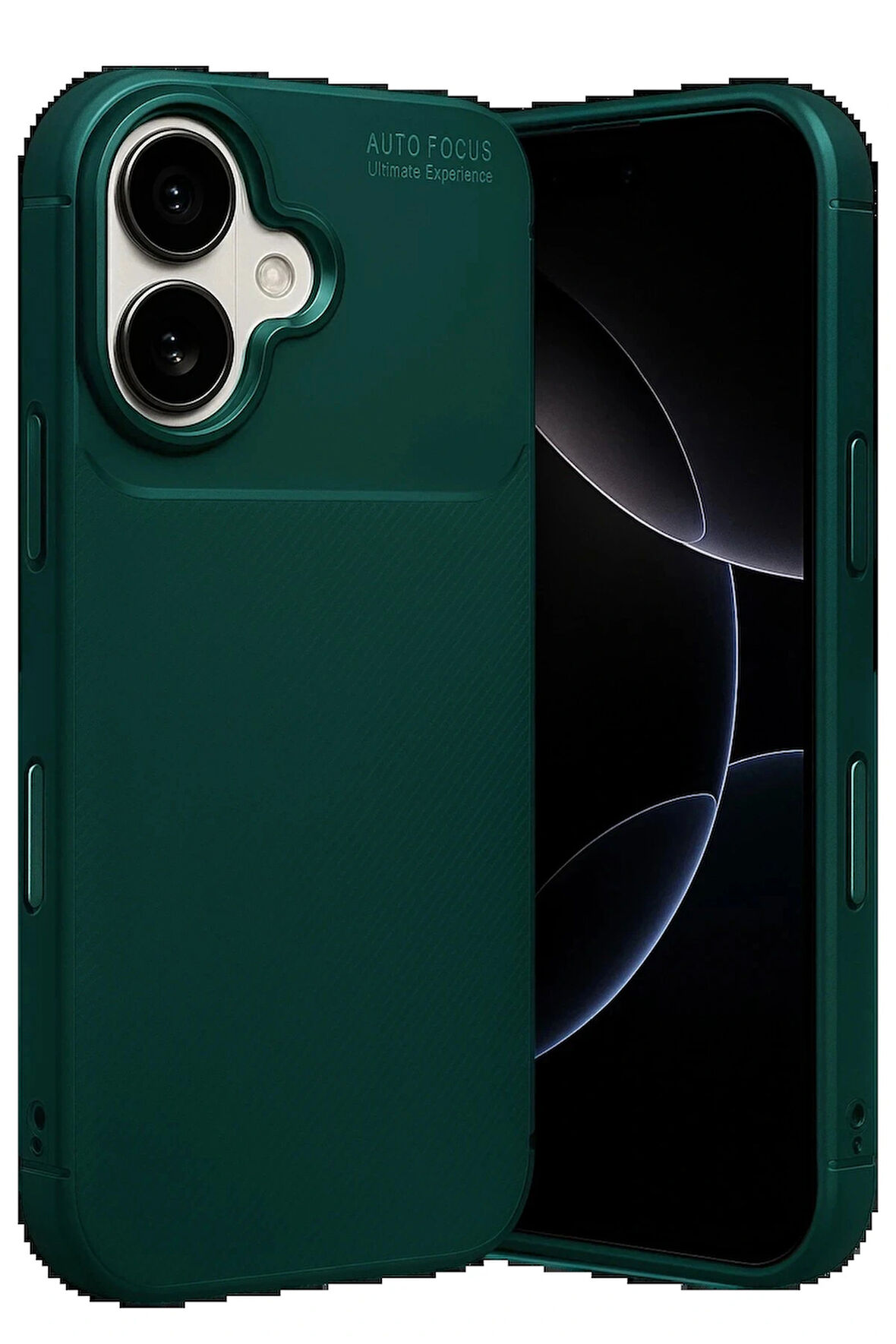 17 Auto Focus Karbon Kapak - Koyu Yeşil