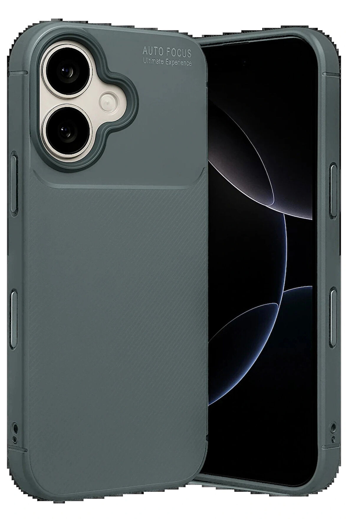 17 Auto Focus Karbon Kapak - Gri