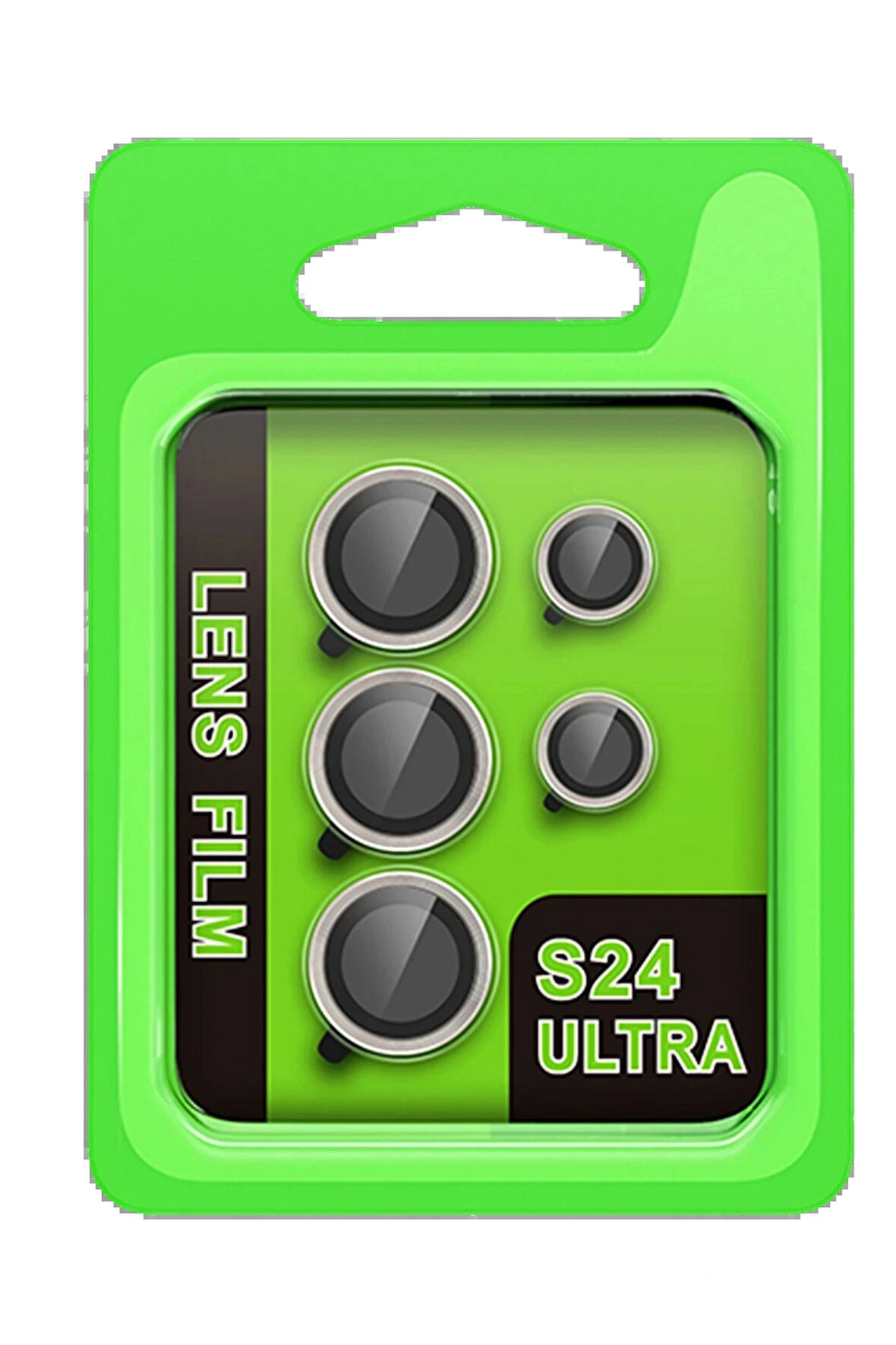 S24 Raze Metal Kamera Lens - Gri