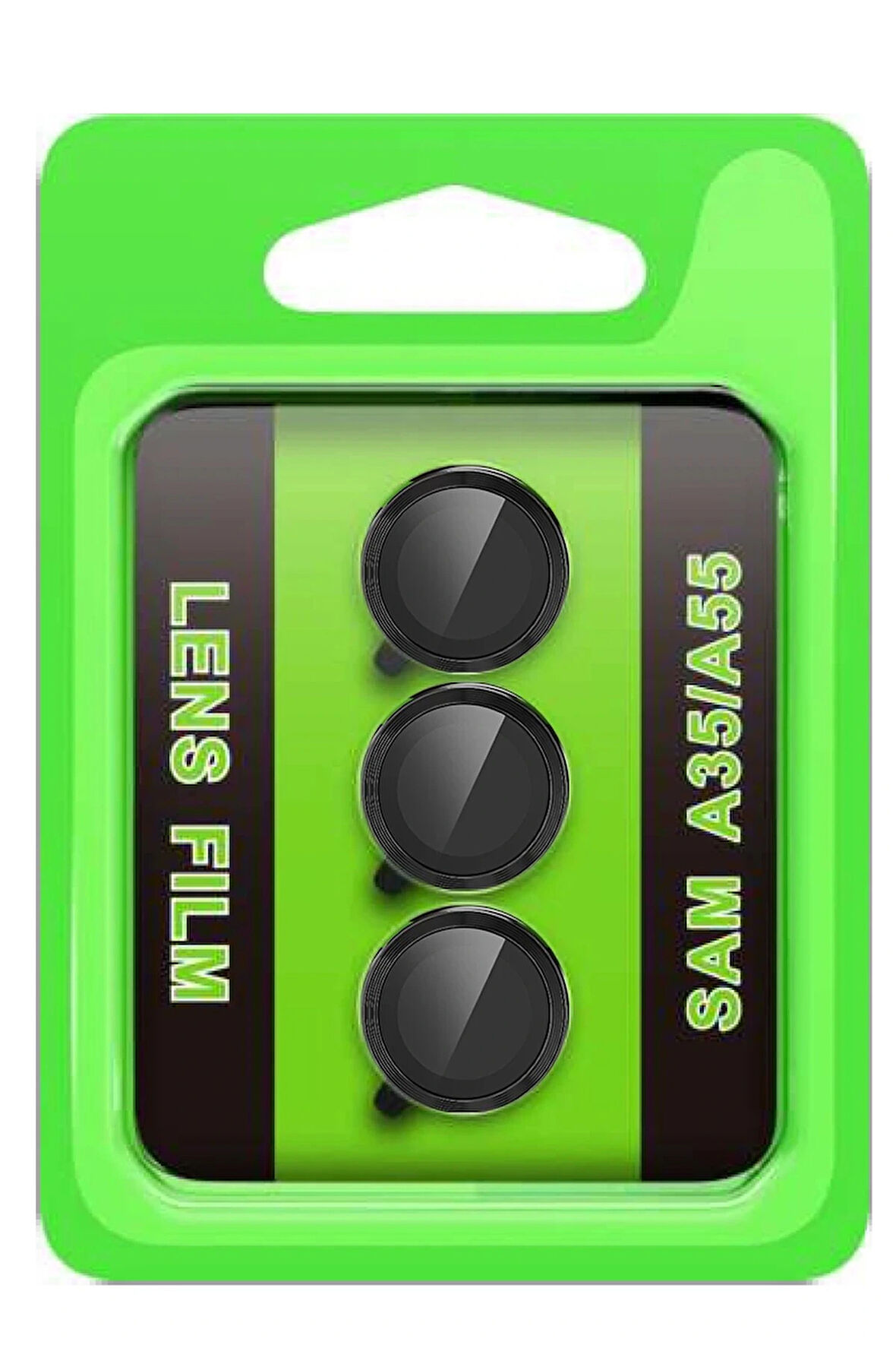 A35 5G Raze Metal Kamera Lens - Siyah