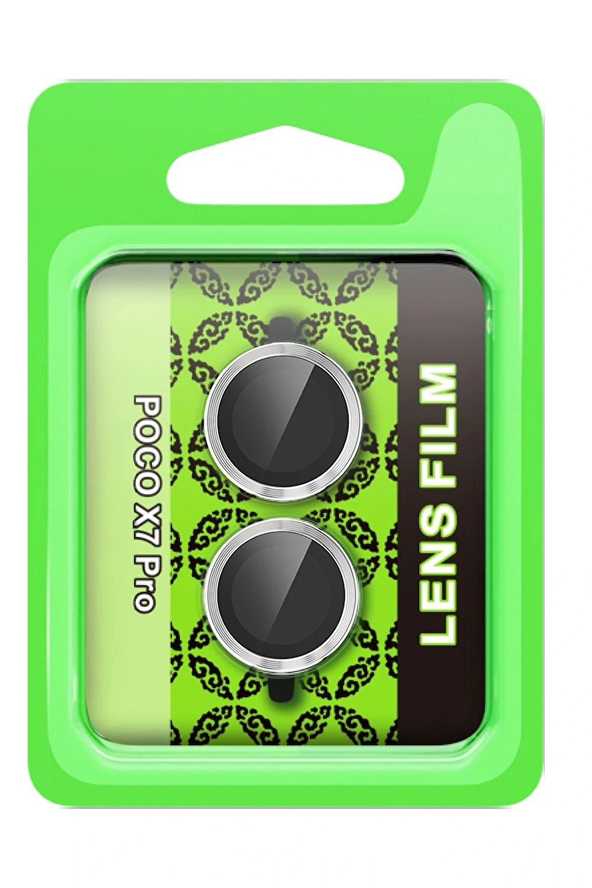 Poco X7 Raze Metal Kamera Lens - Gümüş