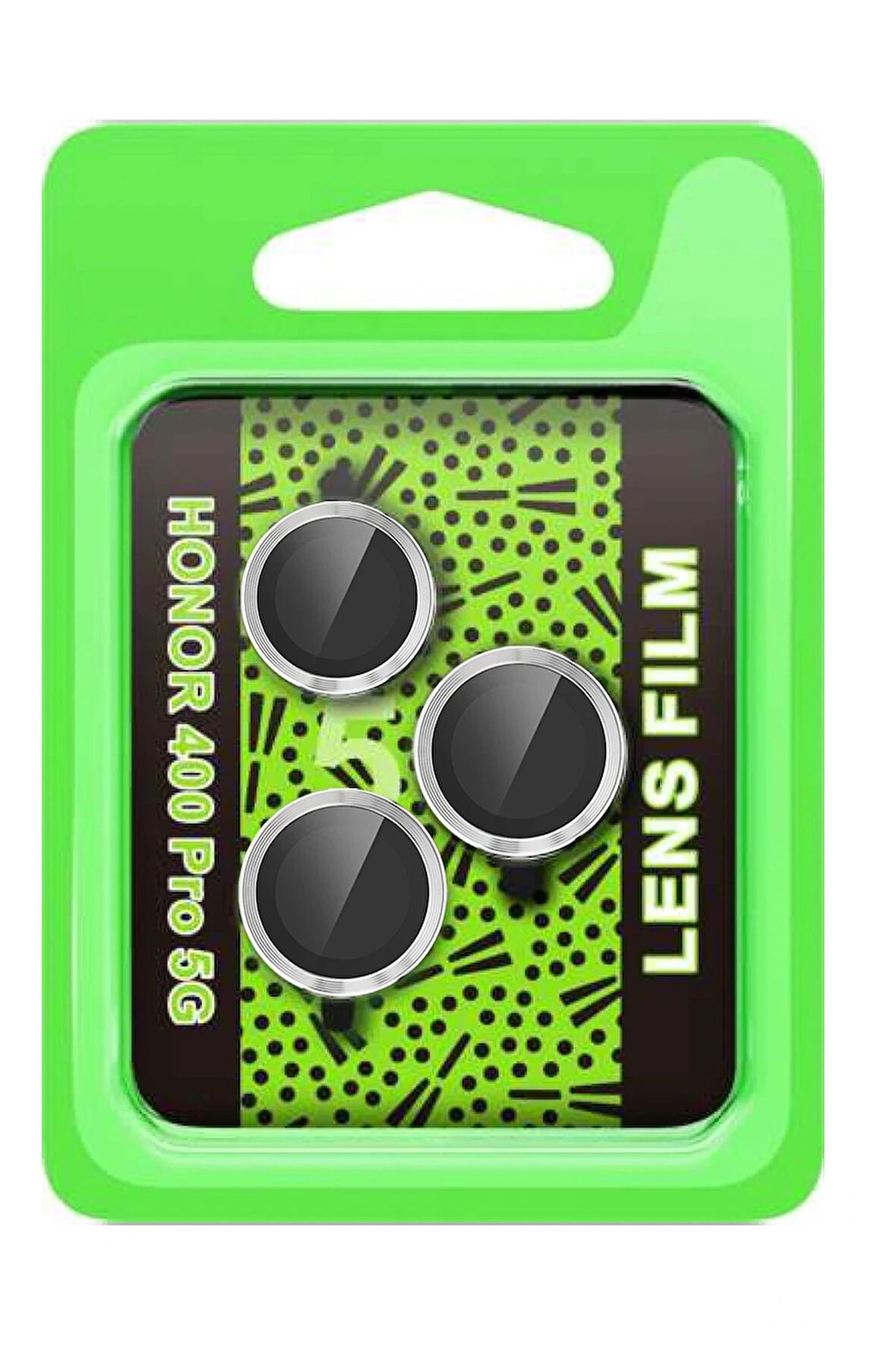 400 5G Raze Metal Kamera Lens - Gümüş