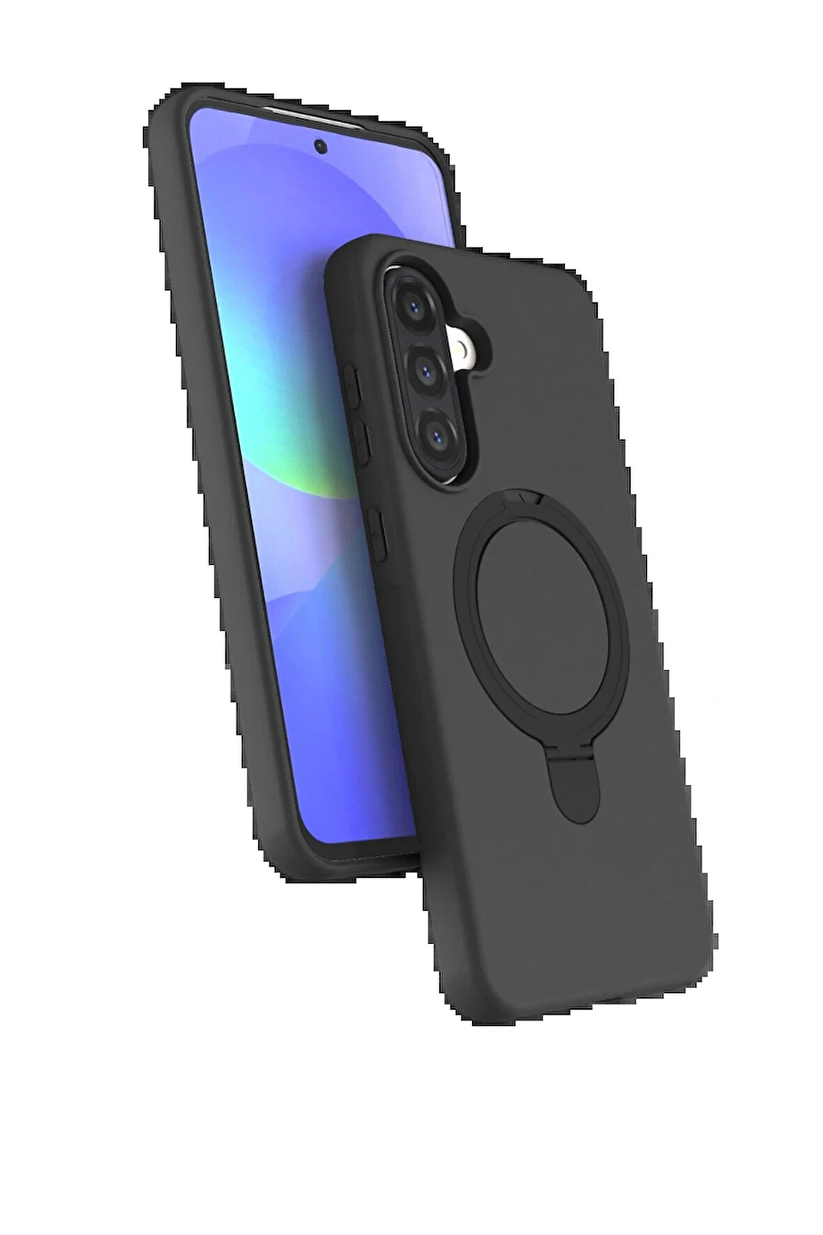 A56 Regal Standlı Kapak - Siyah