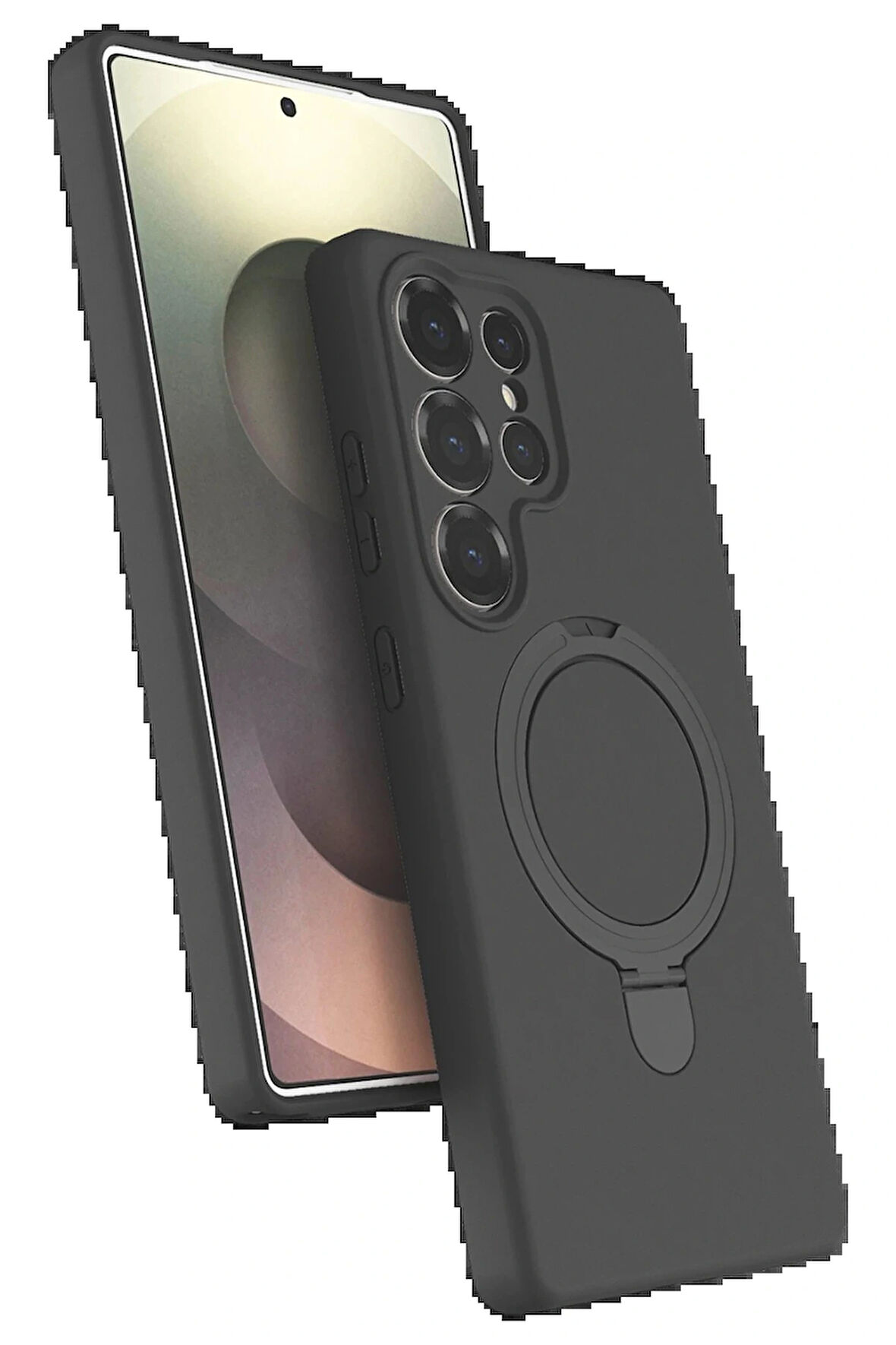 S25 Regal Standlı Kapak - Titan Gri