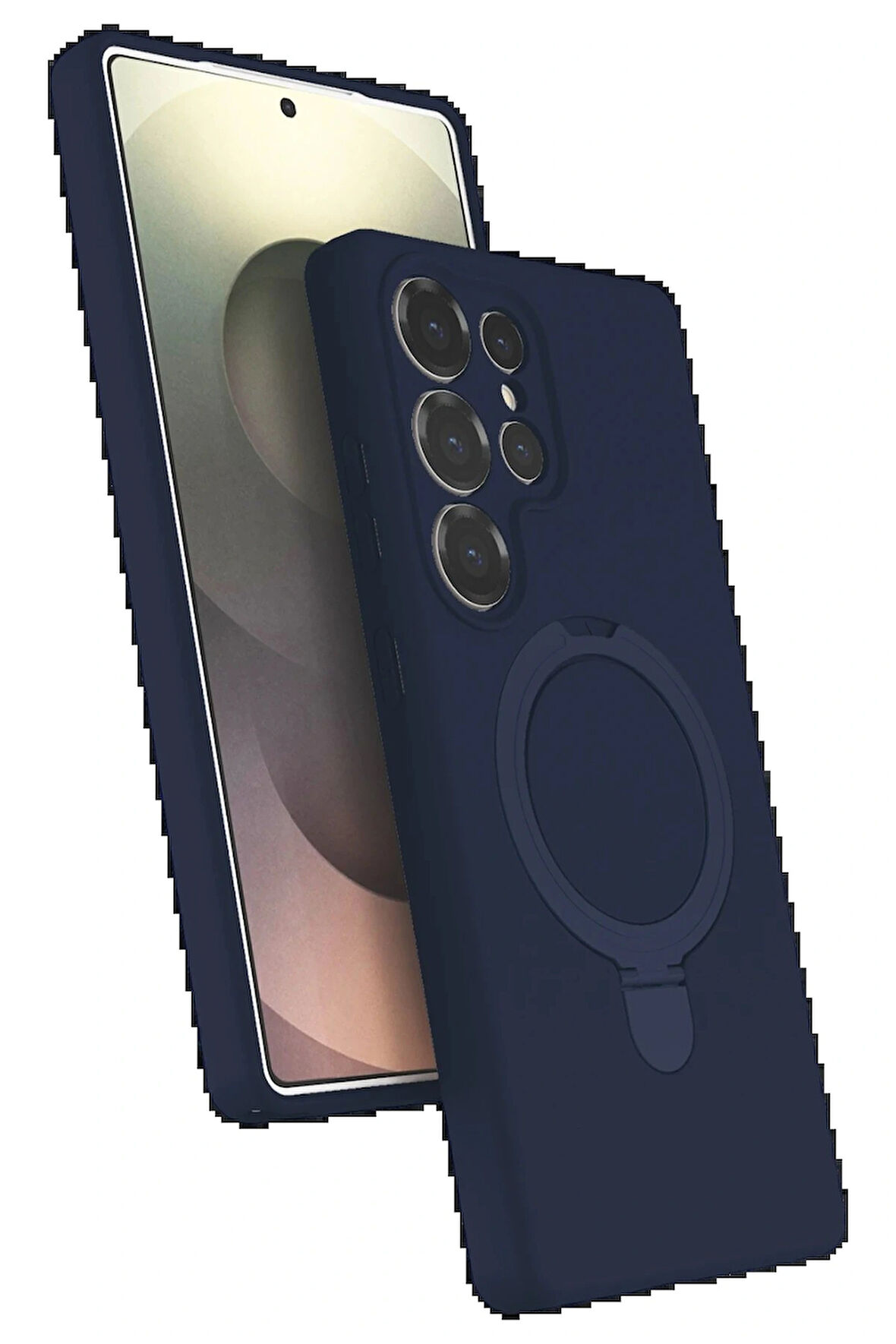 S24 Regal Standlı Kapak - Lacivert