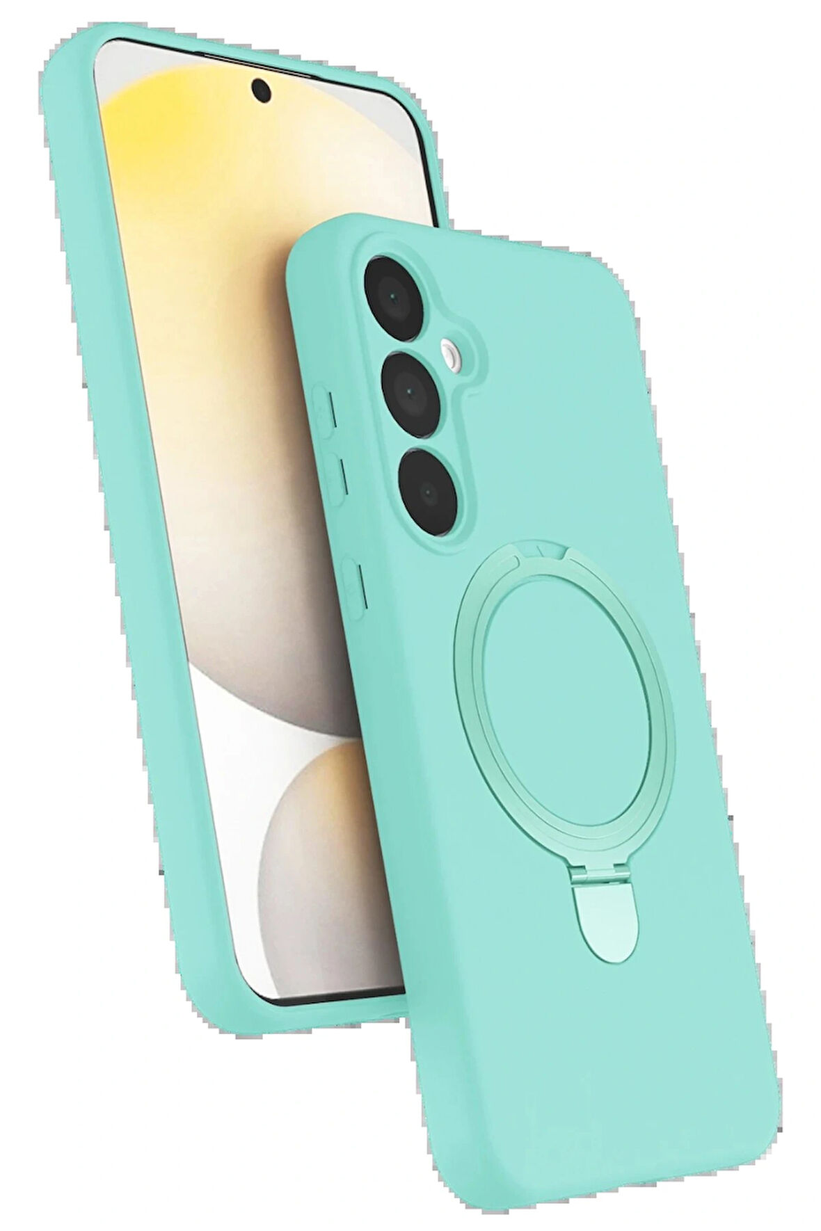 A55 5G Regal Standlı Kapak - Su Yeşili