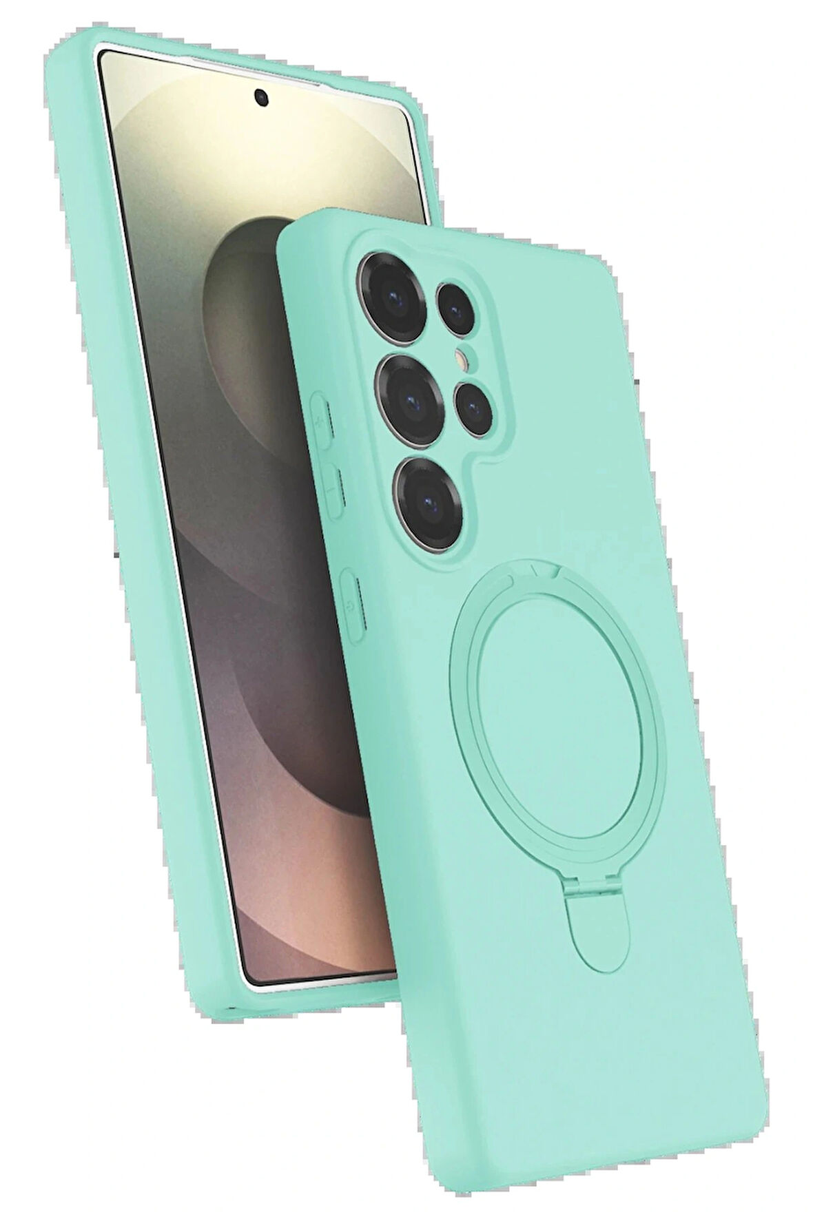 S23 Regal Standlı Kapak - Su Yeşili