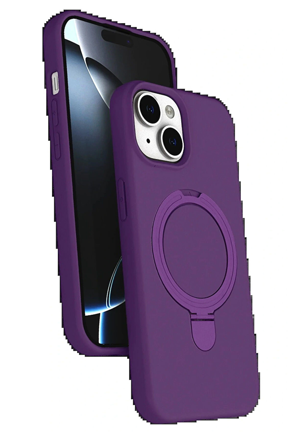 15 Regal Standlı Kapak - Derin Mor