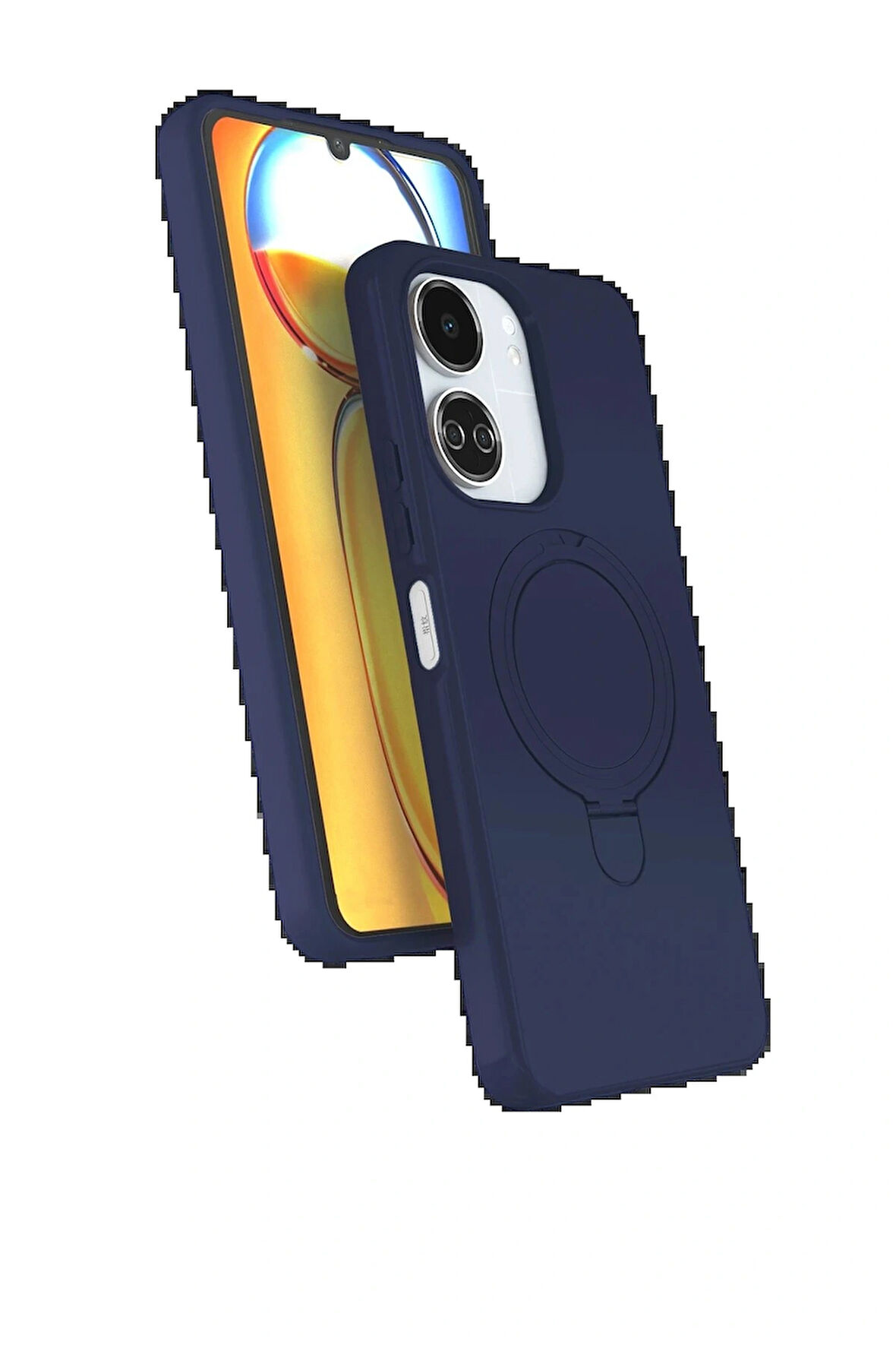 Redmi 13C Regal Standlı Kapak - Lacivert