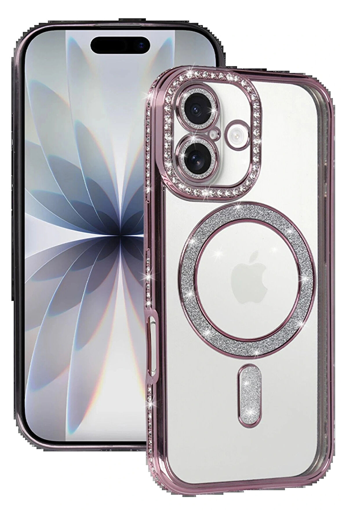 17 Joke Simli Magneticsafe Kılıf - Pembe