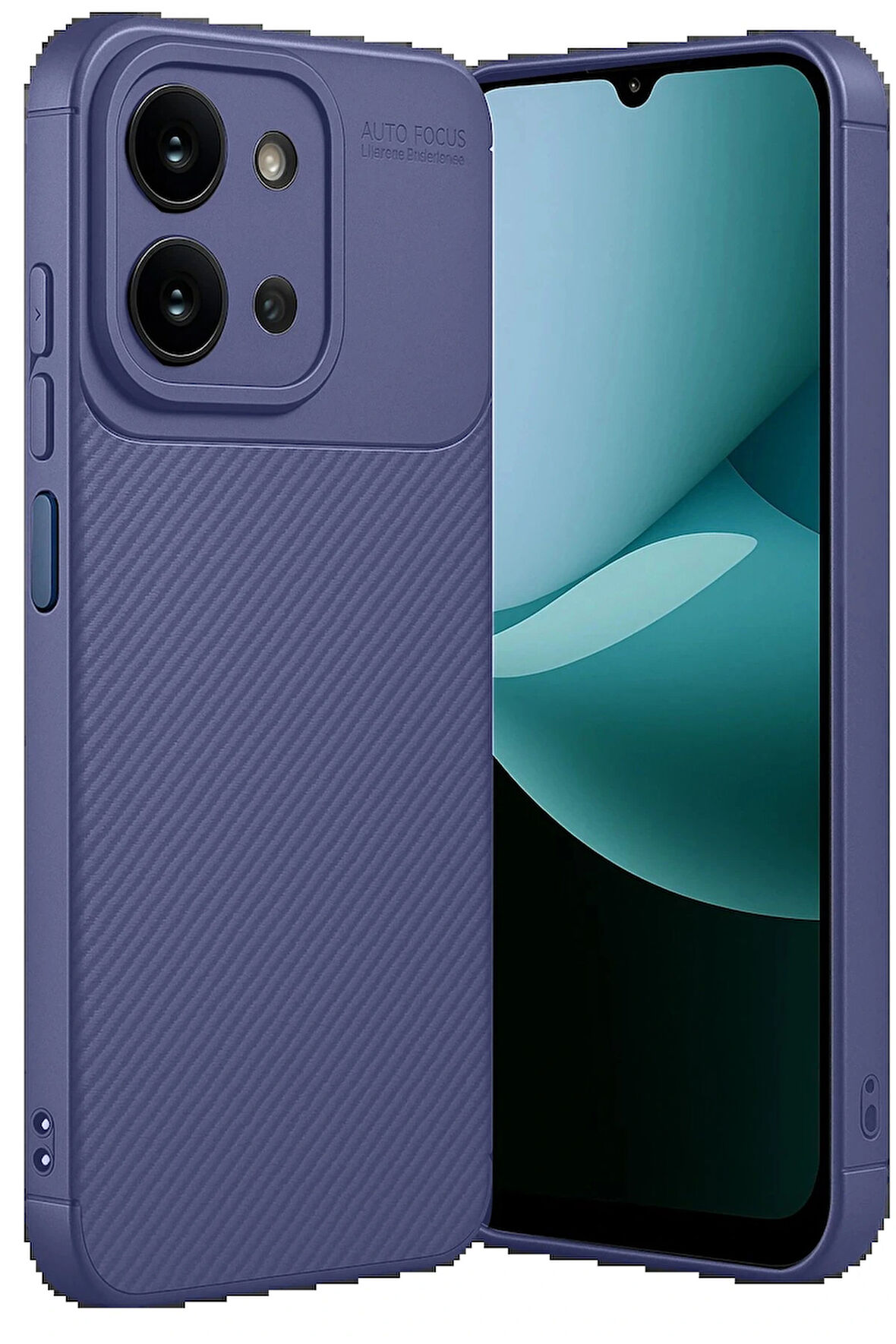 Redmi 15C 4G Auto Focus Karbon Kapak - Lacivert
