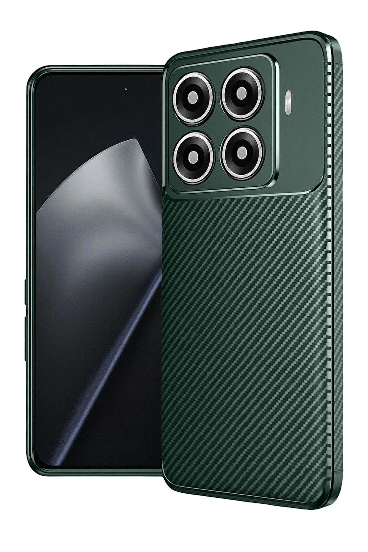 15T Auto Focus Karbon Kapak - Koyu Yeşil