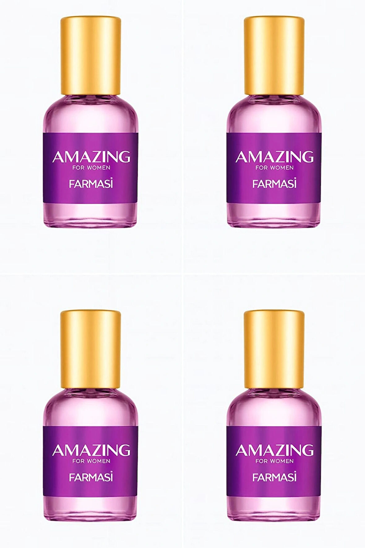 Farmasi Amazing EDP Çiçeksi Kadın Parfüm 50 ml 4 Adet