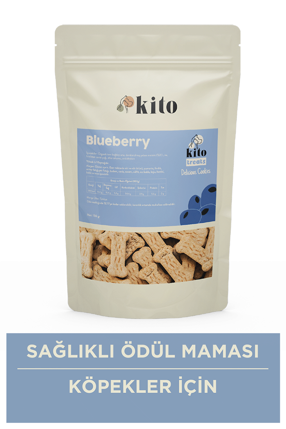 Kito Yaban Mersinli Cookie 150 Gr