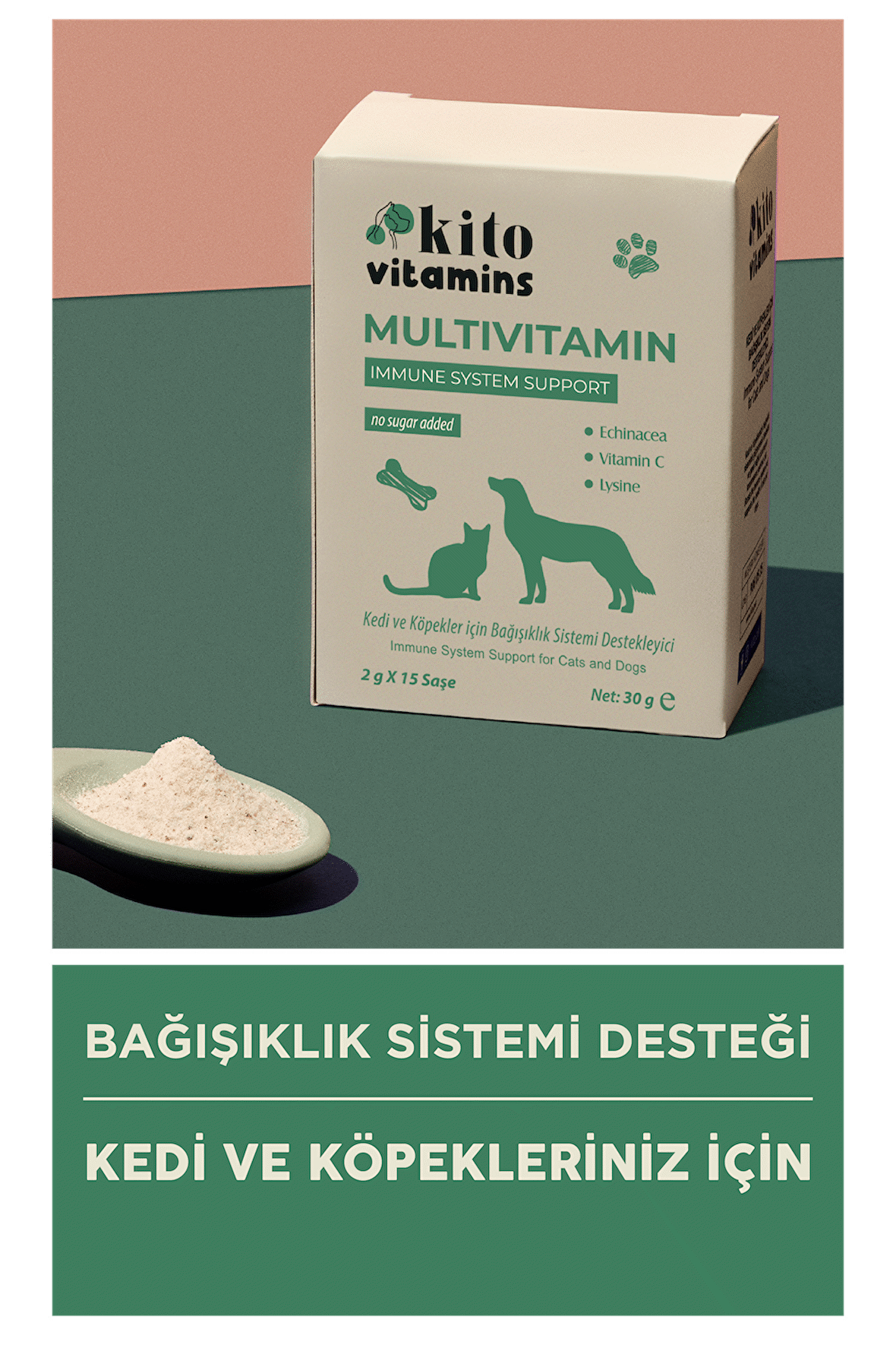 Kito Multivitamin Bağışıklık Sistemi Destekleyici 2g X 15 Saşe