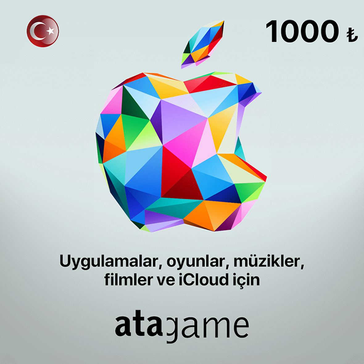 App Store & iTunes Hediye Kartı 1000 TL