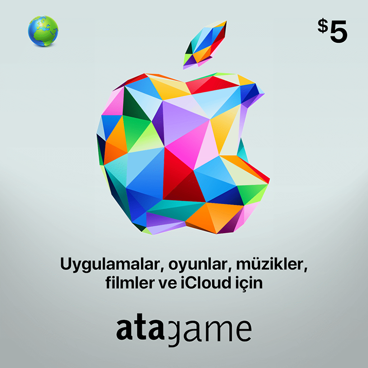 App Store & iTunes Hediye Kartı 5 USD