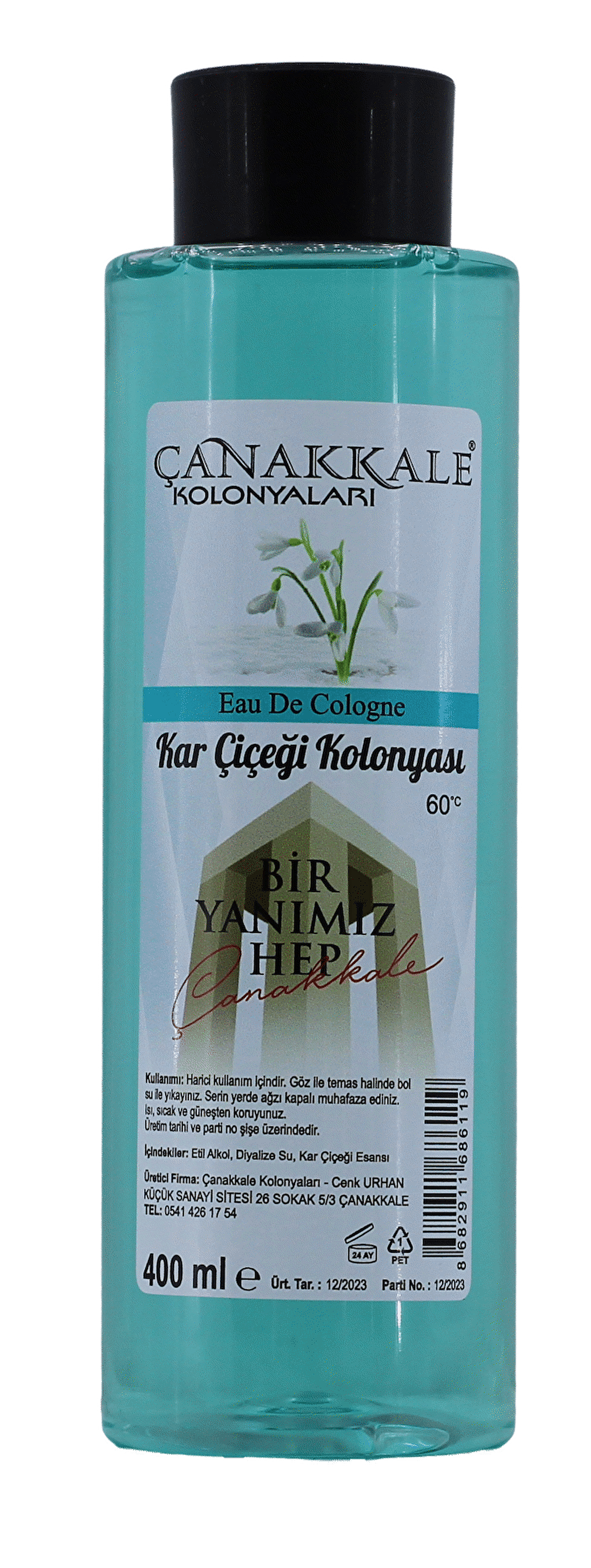 Kar Çiçeği Kolonyası-400 ML - (Pet Şişe)