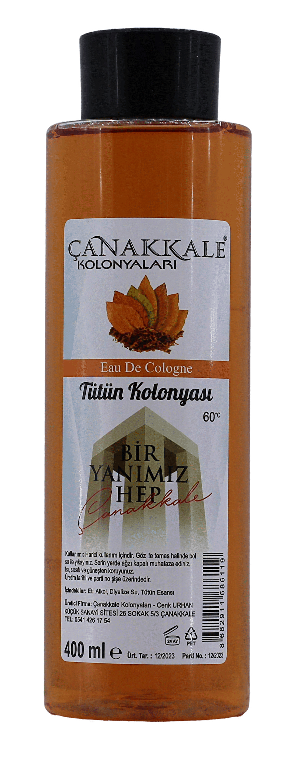 Tütün Kolonyası - 400 ML - (Pet Şişe)