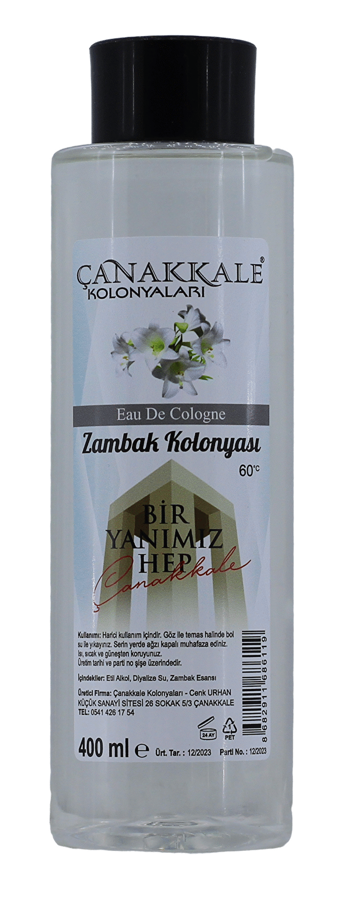 Beyaz Zambak Kolonyası - 400 ML - (Pet Şişe)