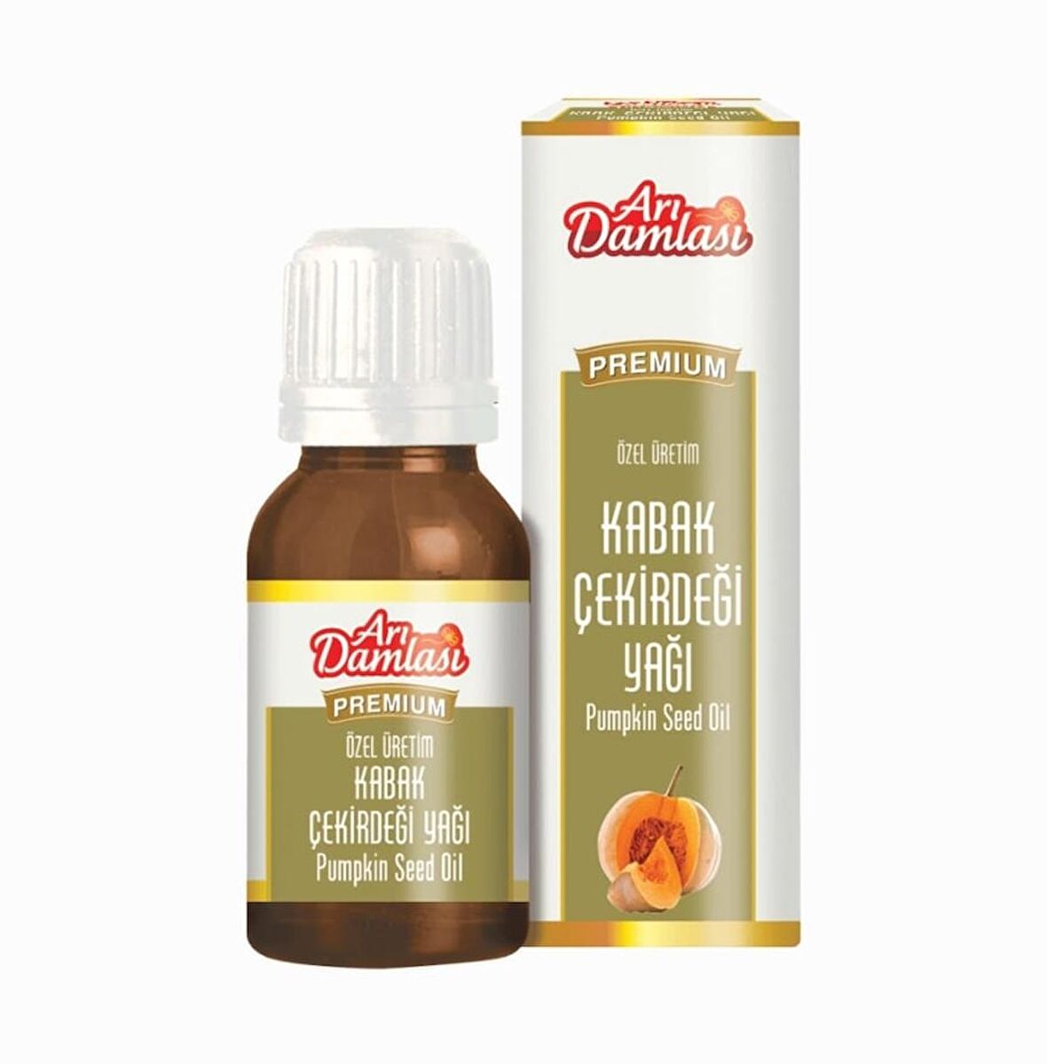 ARI DAMLASI KABAK ÇEKİRDEĞİ YAĞI 20 ML