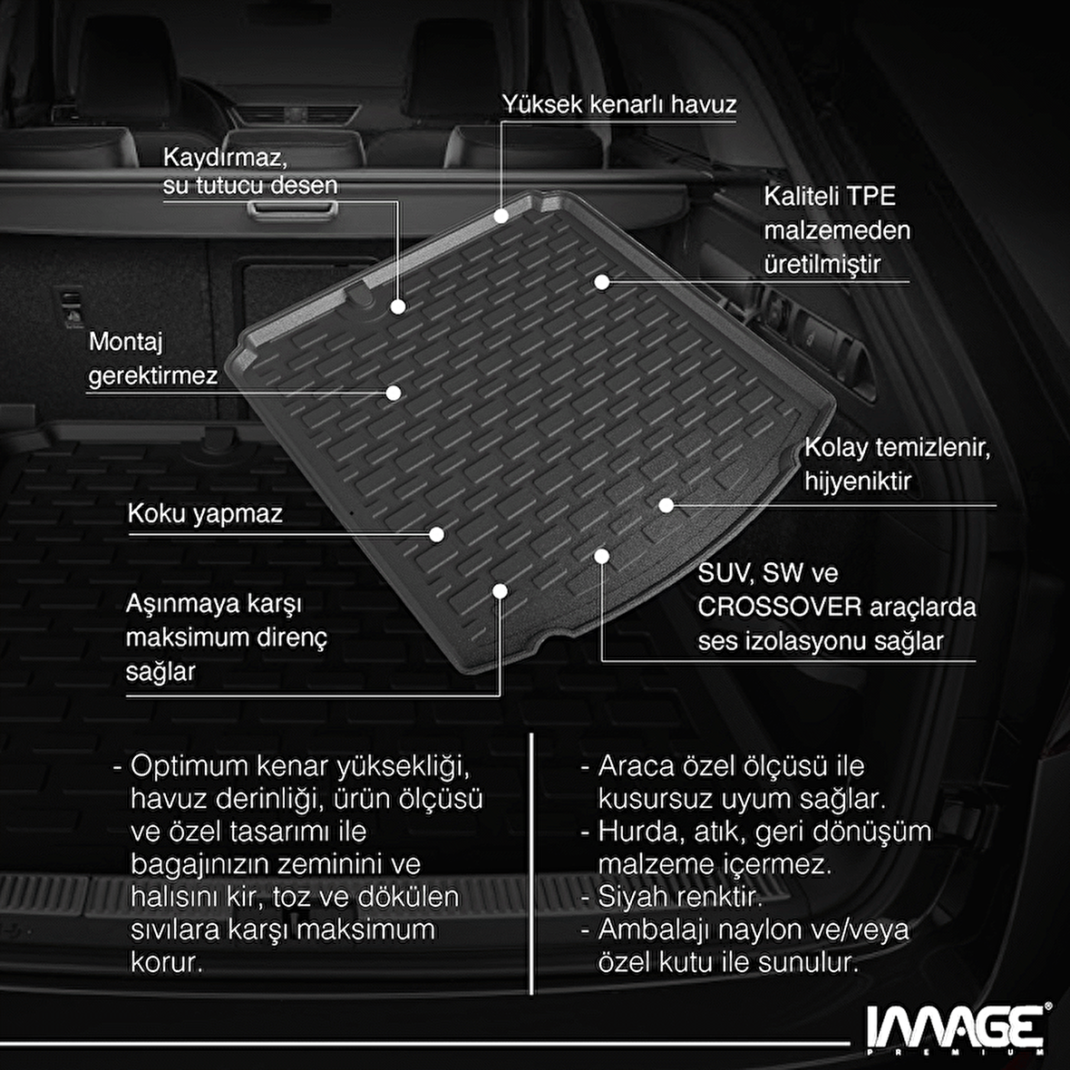Image Togg T10 X Suv (2023 - …. ) Bagaj Havuzu