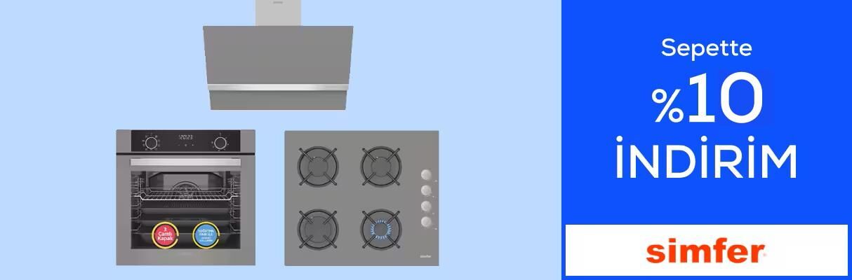 Simfer Mağazasında Sepette %10 İndirim!