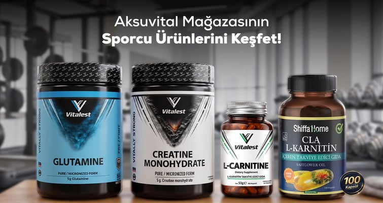 Aksuvital Mağazasının Sporcu Ürünlerini Keşfet