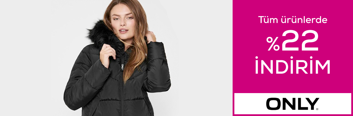 Only Tüm ürünlerde %22 indirim