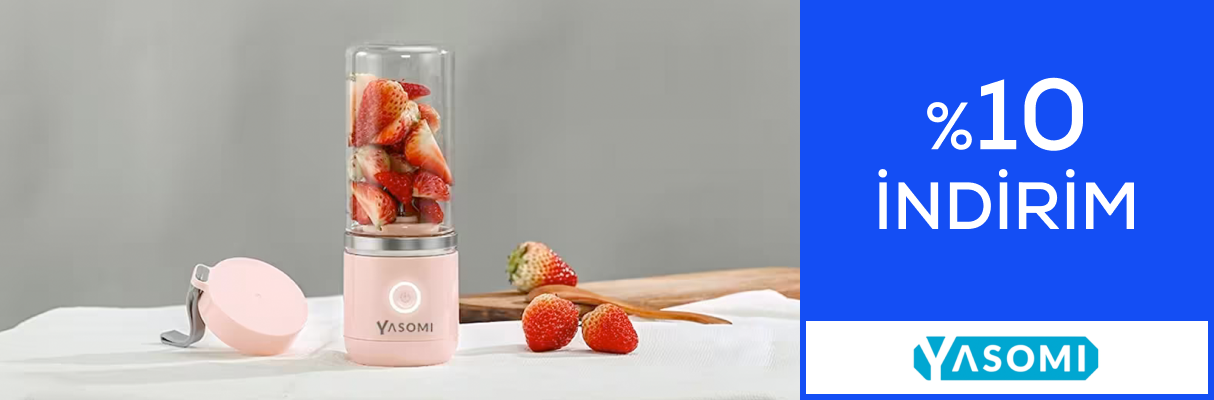 Yasomi Ürünlerinde %10 İndirim 