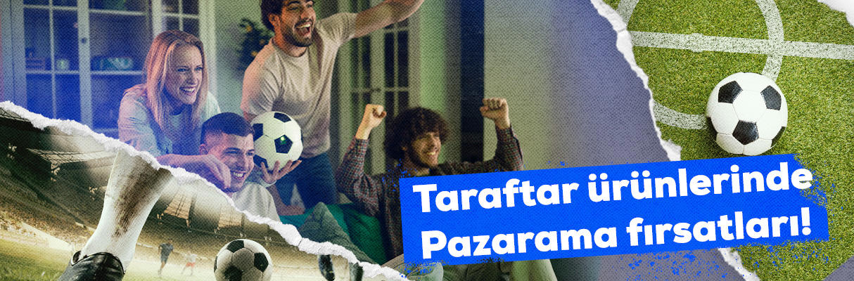 Taraftar Ürünlerinde Pazarama Fırsatları!