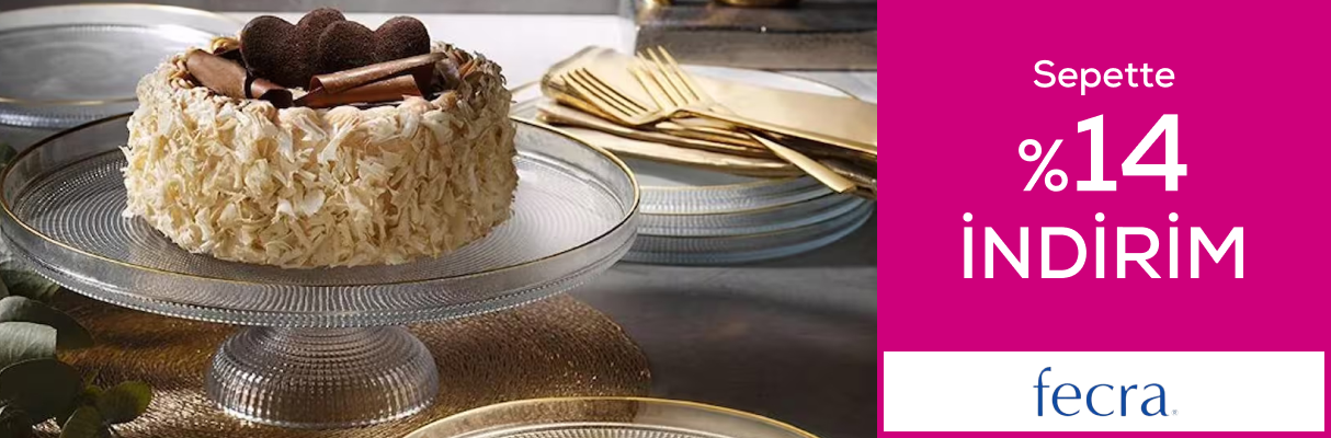 Fecra Mağazasında Sepette %14 İndirim Max 1500 TL