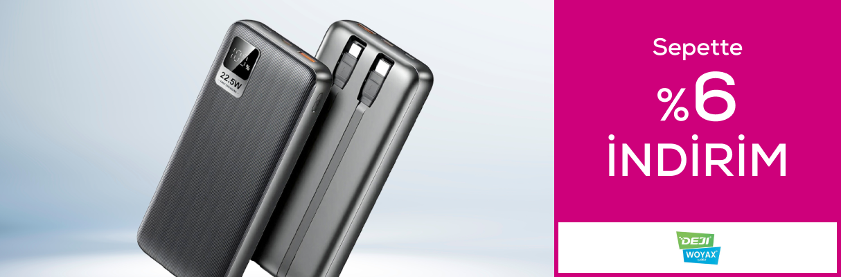 Woyax Deji'de Sepette %6 İndirim