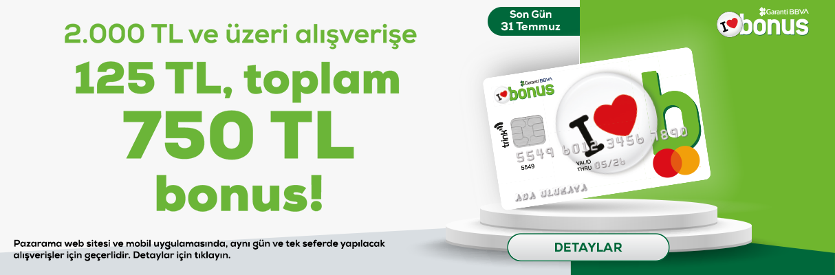 750 TL Bonus