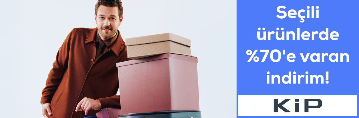 KİP Seçili ürünlerde %70'e varan indirim