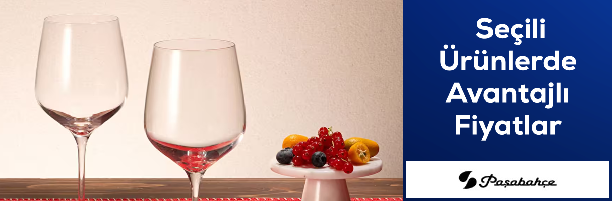 Paşabahçe Mağazasında Seçili Ürünlerde Avantajlı Fiyatlar