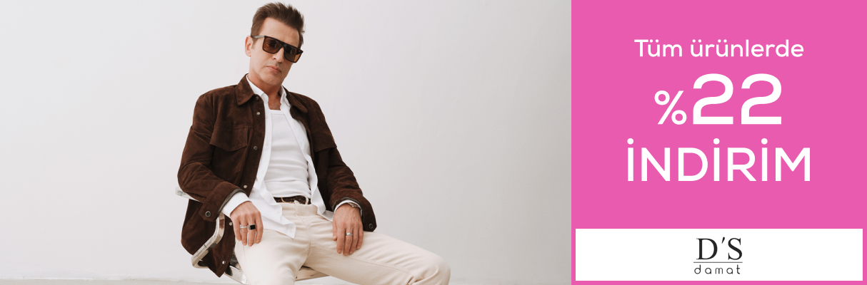 D's Damat Tüm ürünlerde %22 indirim