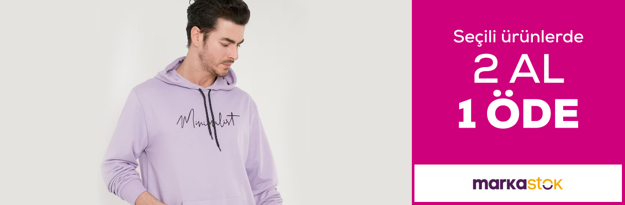 Markastok Seçili ürünlerde 2 al 1 öde