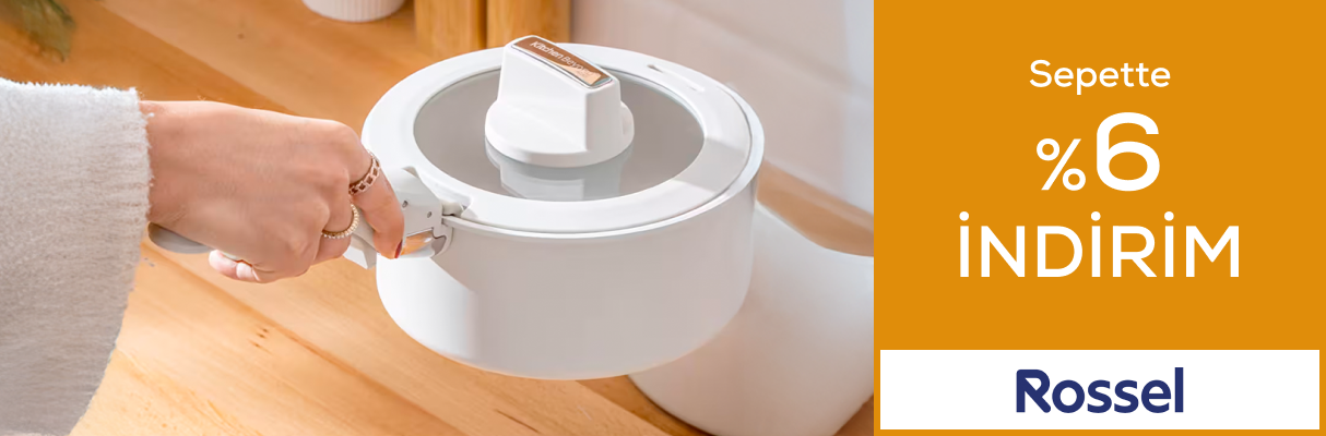 Rossel Mağazasında Sepette %6 İndirim Max 1500 TL