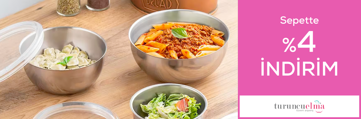 Turuncuelma Mağazasında Sepette %4 İndirim