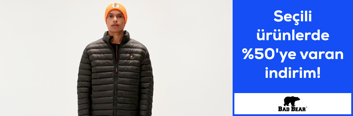 Bad Bear Seçili ürünlerde %50'ye varan indirim