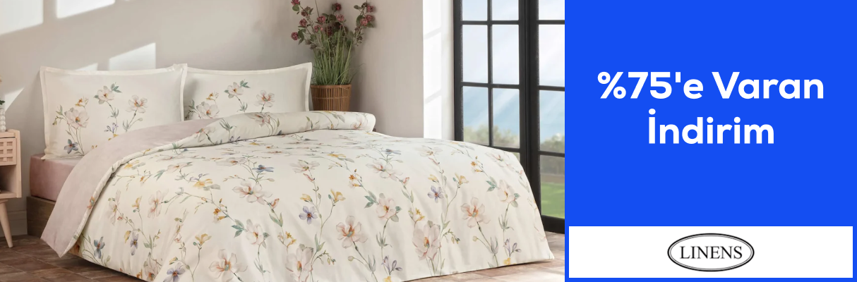 Linens %75'e Varan İndirim