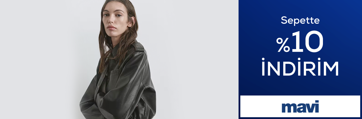 Mavi Sepette %10 indirim