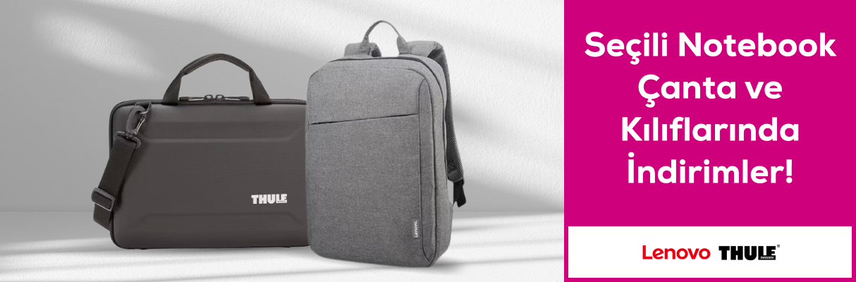 Seçili Notebook çanta ve kılıflarında indirimler