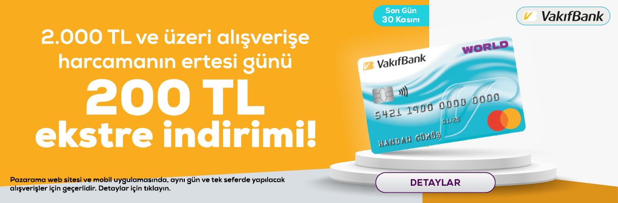 Vakıfbank Ekstre İndirimi