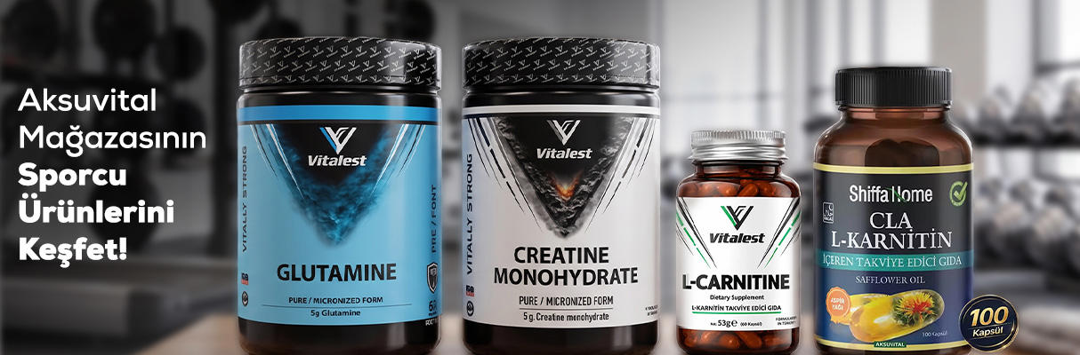 Aksuvital Mağazasının Sporcu Ürünlerini Keşfet
