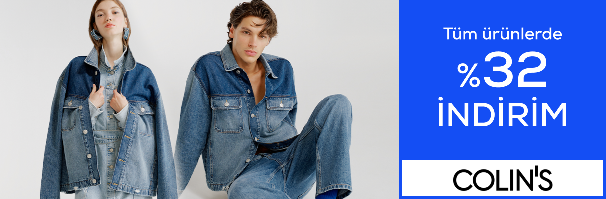 Colin's Tüm Ürünlerde %32 İndirim