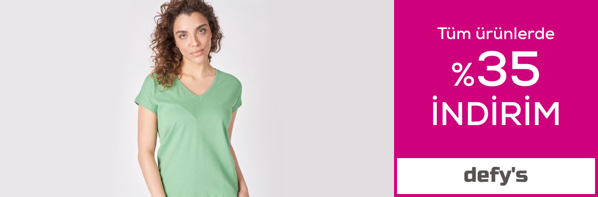 Defy's %35 indirim