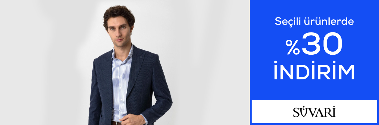 Süvari Seçili ürünlerde %30 indirim