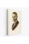 Atatürk Portre Tablosu Mustafa Kemal Atatürk Dikdörtgen Dekoratif Kanvas Tablo-cı-59